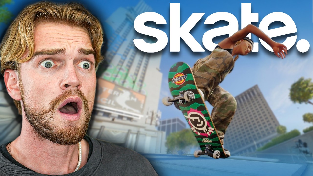 IK SPEEL de nieuwe SKATE game en DIT GEBEURDE ER...