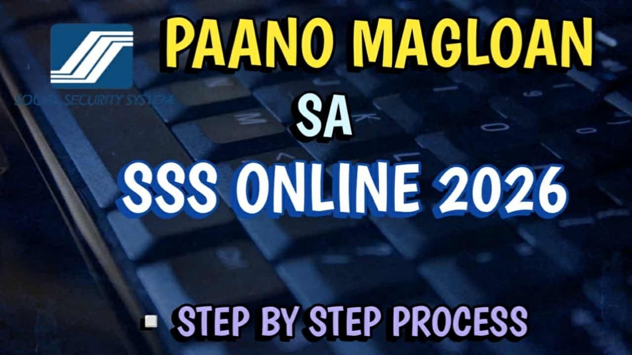 Paano Mag Loan sa SSS Salary Loan Online 2026 | How to apply for SSS Salary Loan Online 2026 | Davz