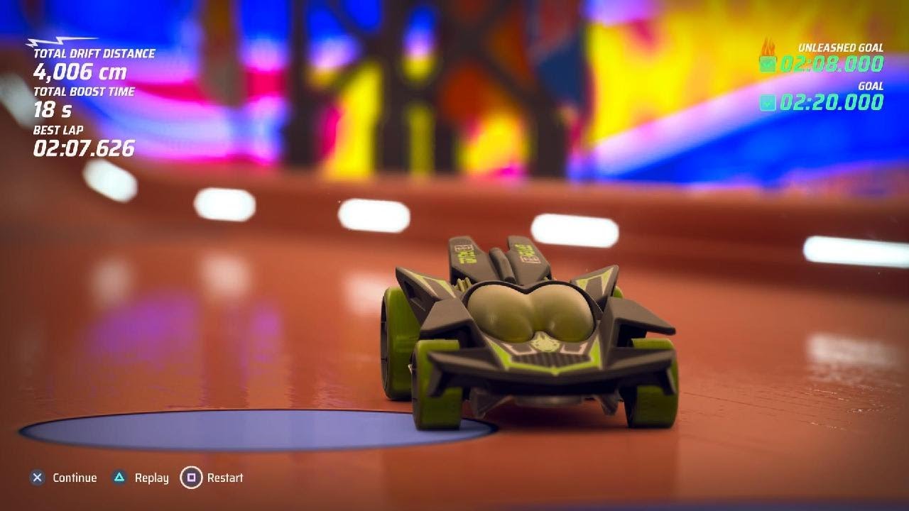 HOT WHEELS UNLEASHED Time Is Relative Time Attack Unleashed Goal