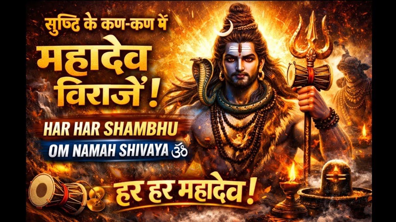 Shiv Bhajan | सृष्टि के कण-कण में महादेव विराजें | Har Har Shambhu | Om Namah Shivaya