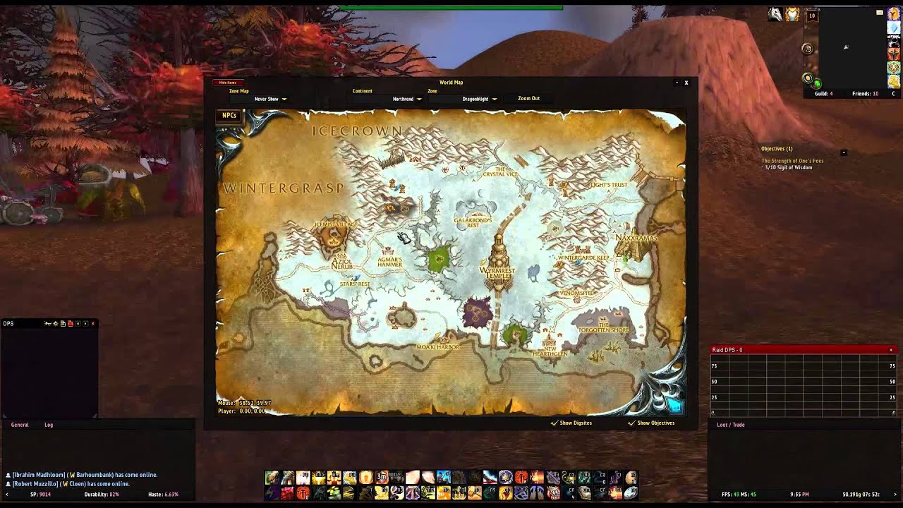Old Naxxramas Exploration In Patch 5.1