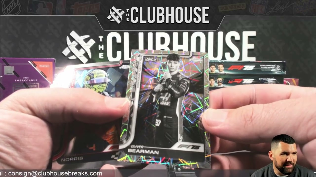 2025 Topps Formula 1 Chrome Case RANDOM TEAM Group Break 