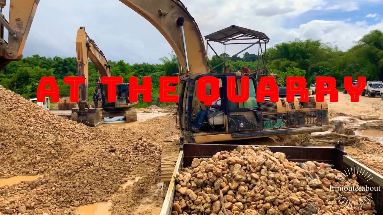 A DRIVE @ THE GRAVEL PIT QUARRY SANGRE GRANDE