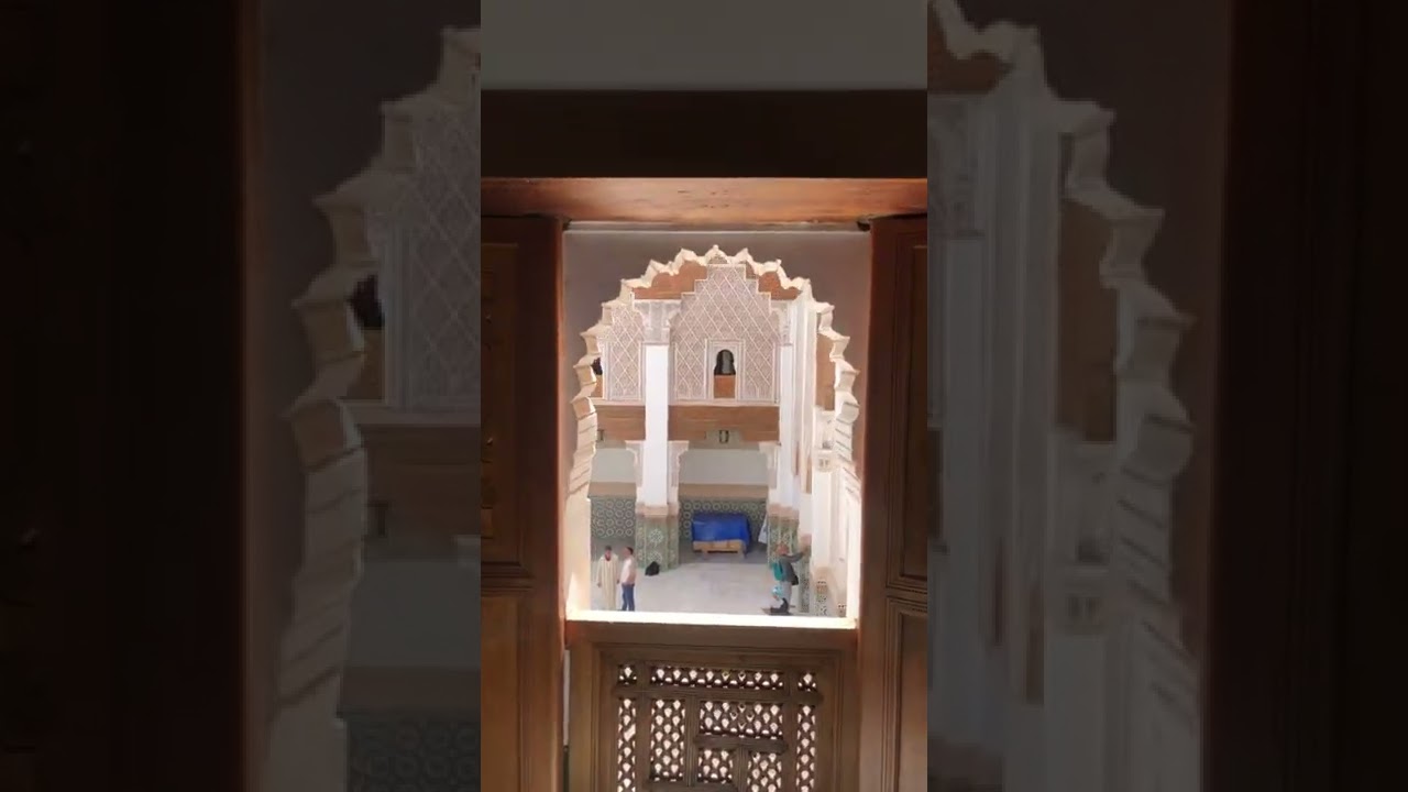 Explore marrakech visit with local guide including medersa ben yousaf #visitmorocco #marrakech