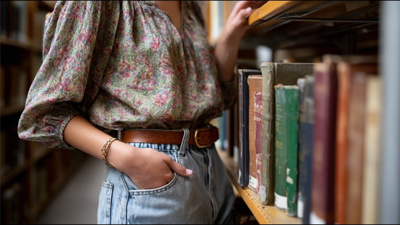 How to Wear a 1940s Ration-Era Blouse for a Modern Casual Look