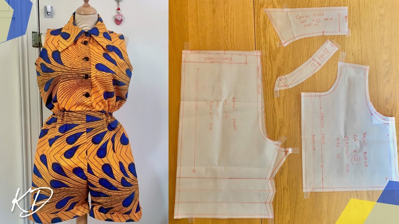 ROMPER PATTERN TUTORIAL | KIM DAVE