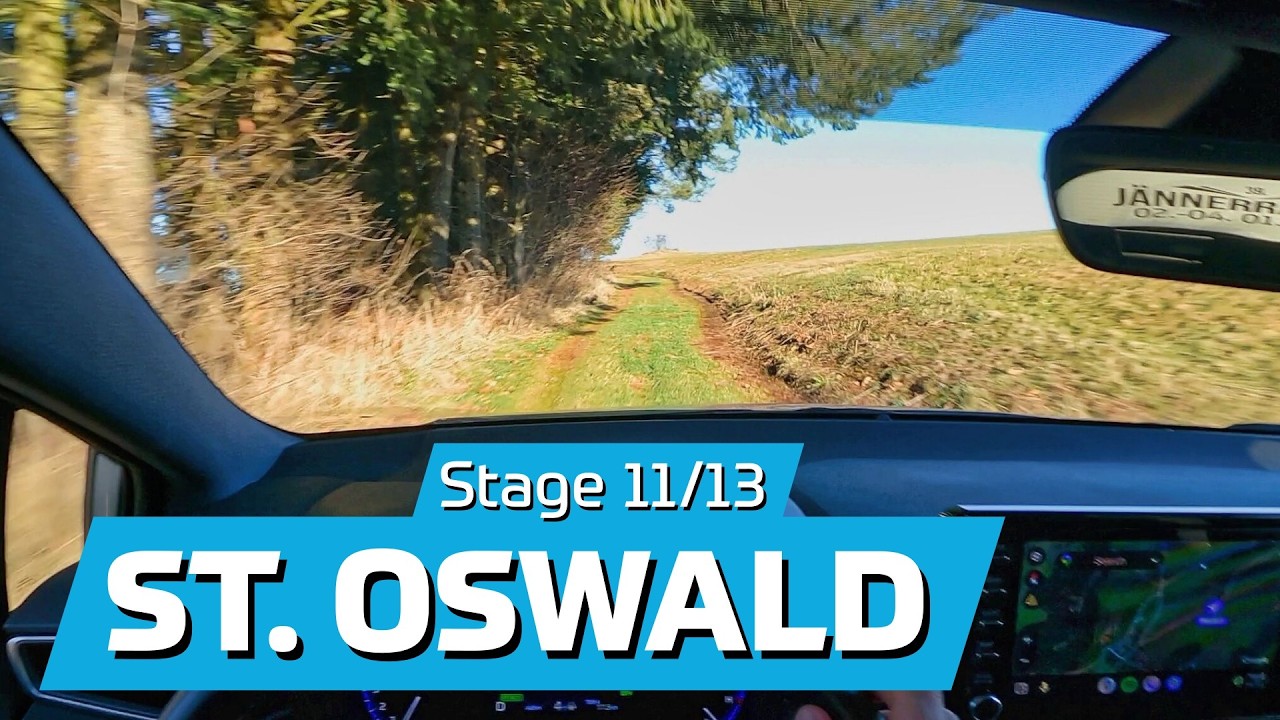 JÄNNERRALLYE 2026: Stage 11/13 St. Oswald | POV Recce