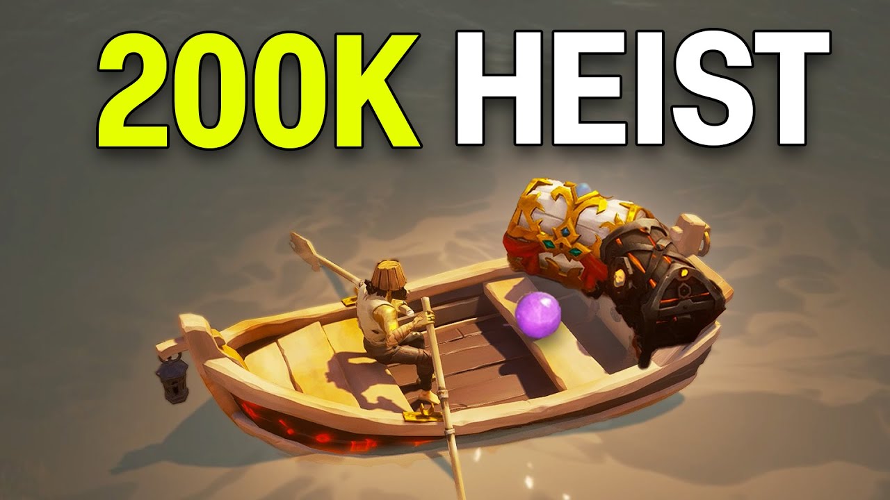 The PERFECT Solo Heist At Molten Sands In Sea of Thieves