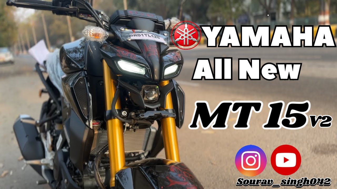 🔥Presting All New Yamaha MT-15 V2 – Detailed Review by Sourav singh.✨