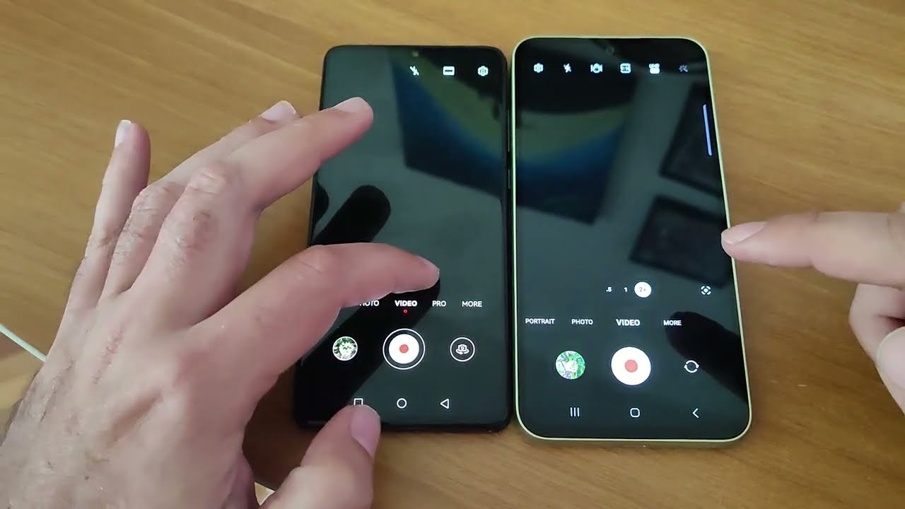 Huawei P30 vs Samung A54 camera