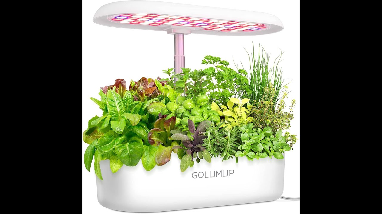 Domina el cultivo interior: GOLUMUP Sistema Hidrop&oacute;nico LED