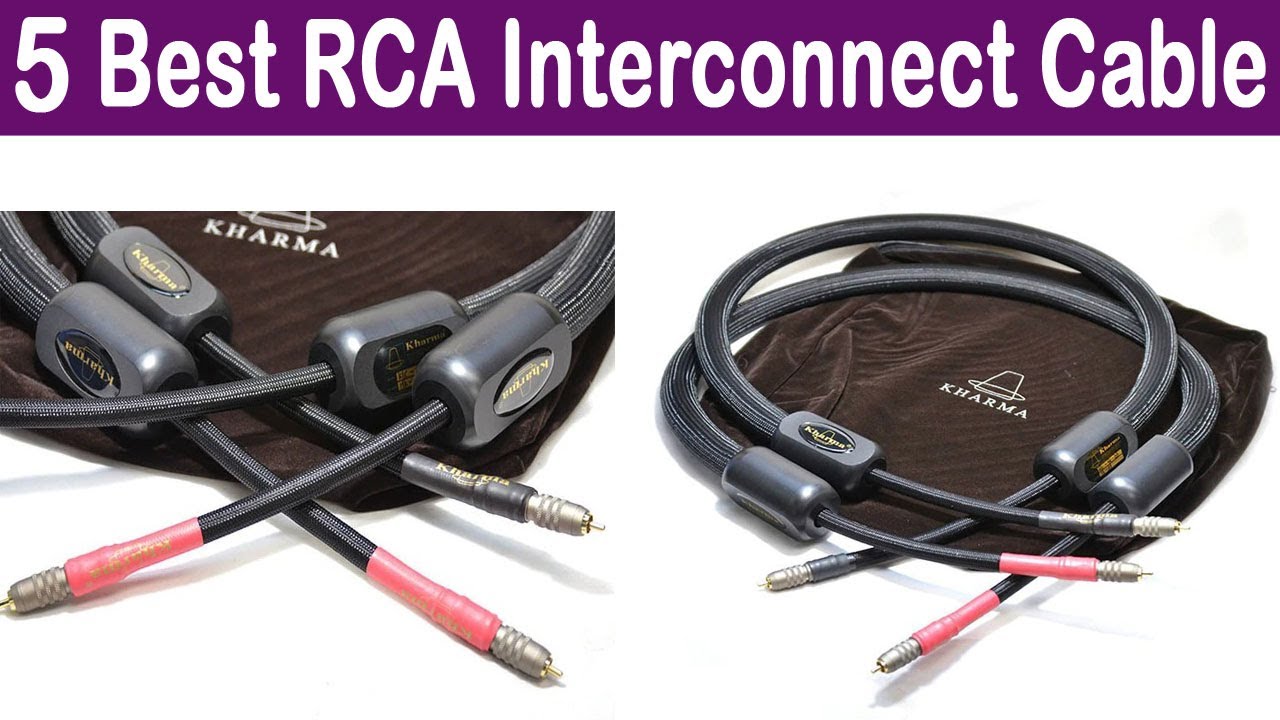 Top 5 Best RCA Interconnect Cable In 2020 | Best DBS RCA INTERCONNECT AUDIOPHILE CABLE