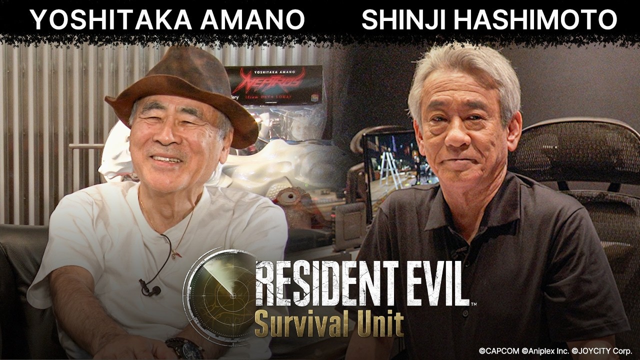 EXCLUSIVE: Behind the scenes of 『Resident Evil Survival Unit』 | Shinji Hashimoto × Yoshitaka Amano