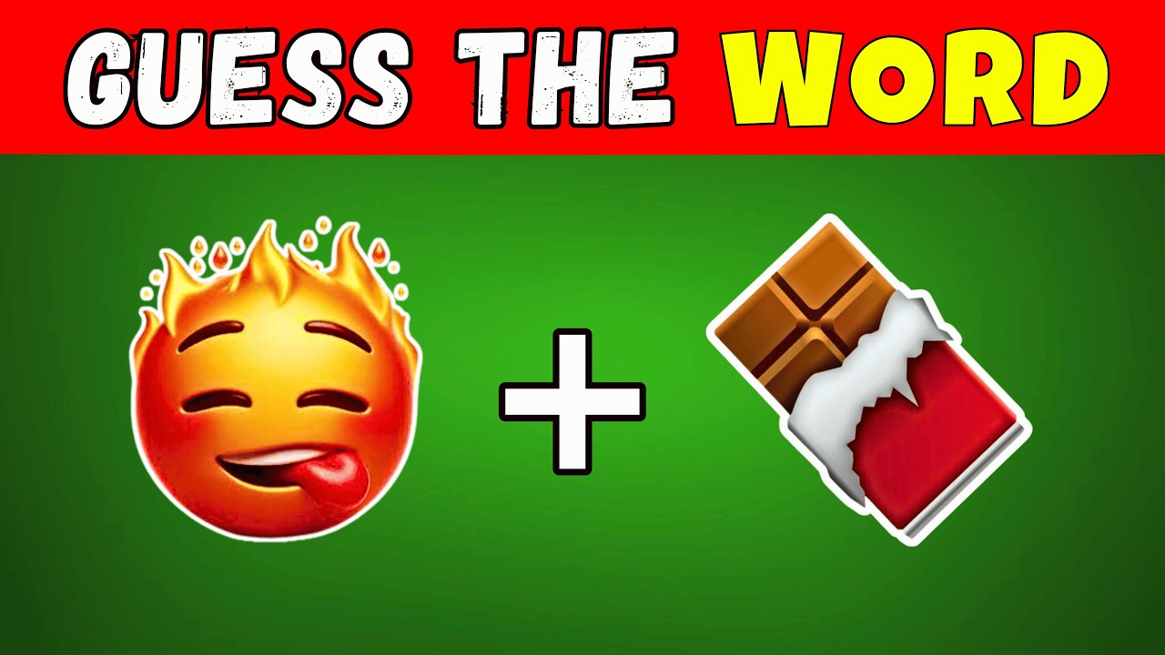 Guess the WORD by Emojis ? 🤫 Emoji Quiz 2026