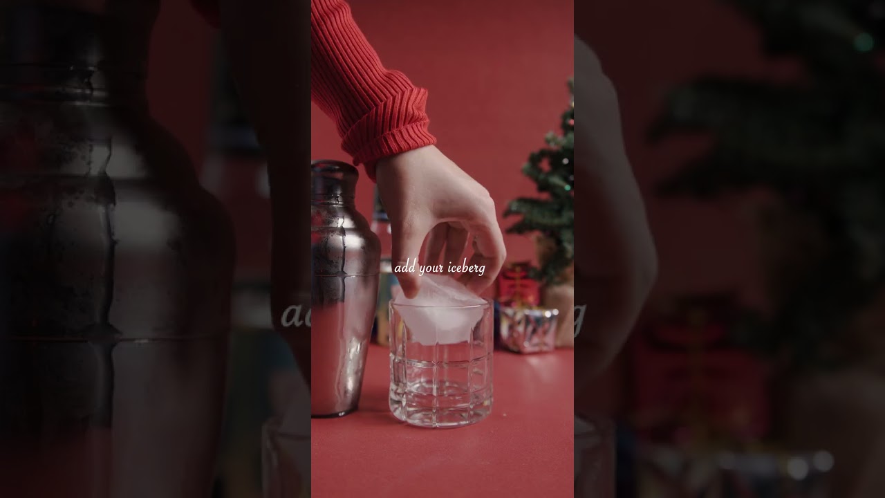 Penguin Punch - 12 days of holiday cocktails 