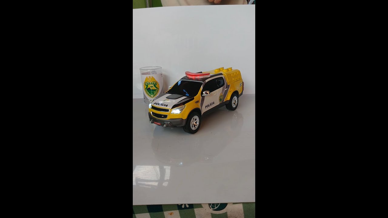 Miniatura de viatura Pol&iacute;cia Militar Paran&aacute; (PMPR) - Charmosa Miniaturas #shorts