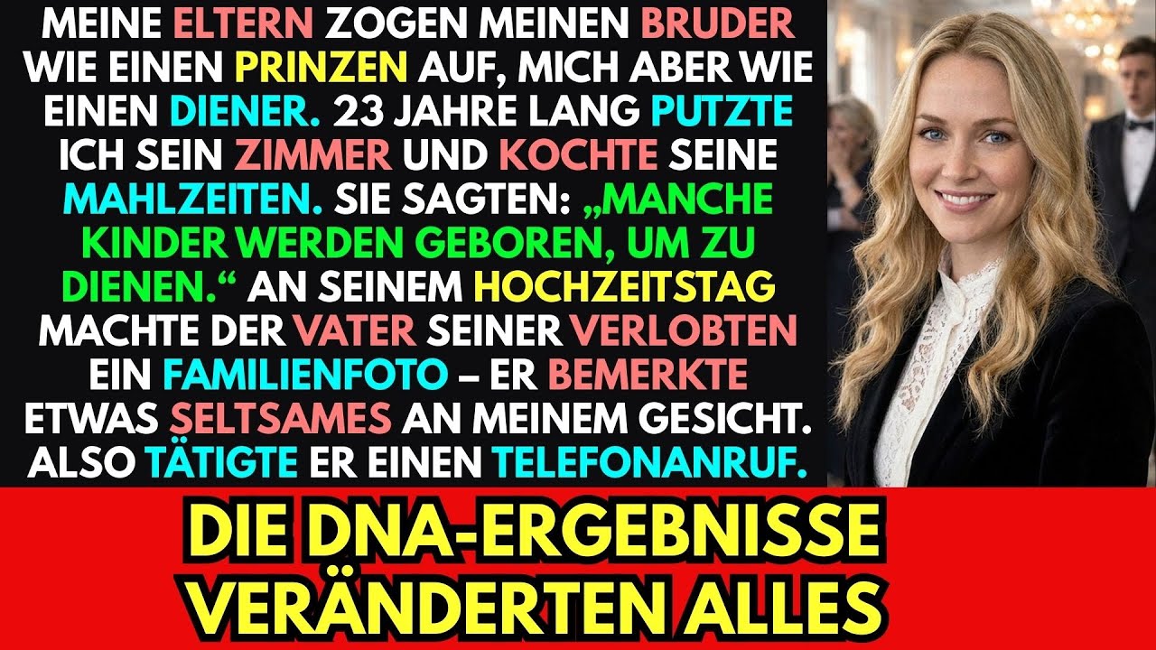 Meine Eltern haben mich wie ihren Diener großgezogen – bis der Vater der Braut mein Gesicht sah.