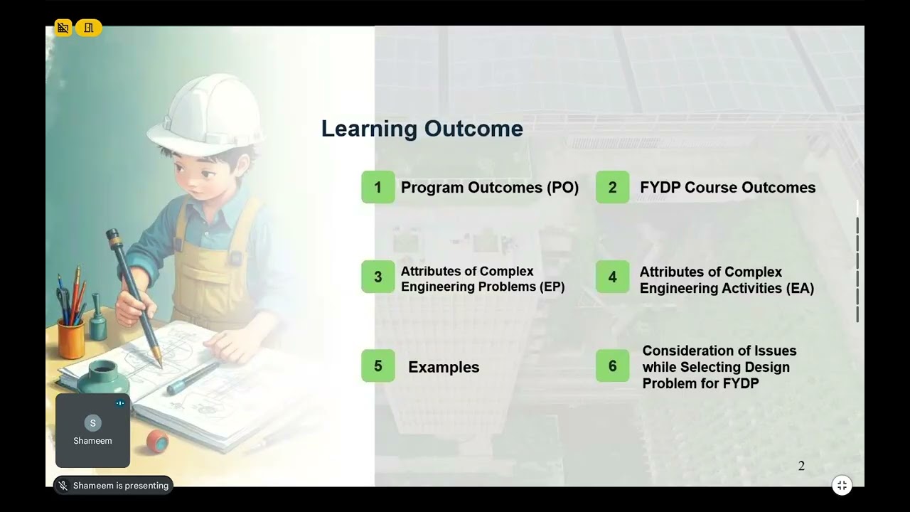 Lecture 2: Definition and Attributes of Complex Engineering Problem