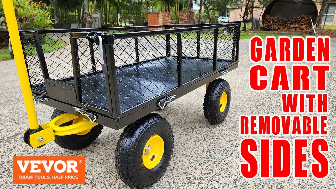 VEVOR GARDEN CART // This works brilliantly!