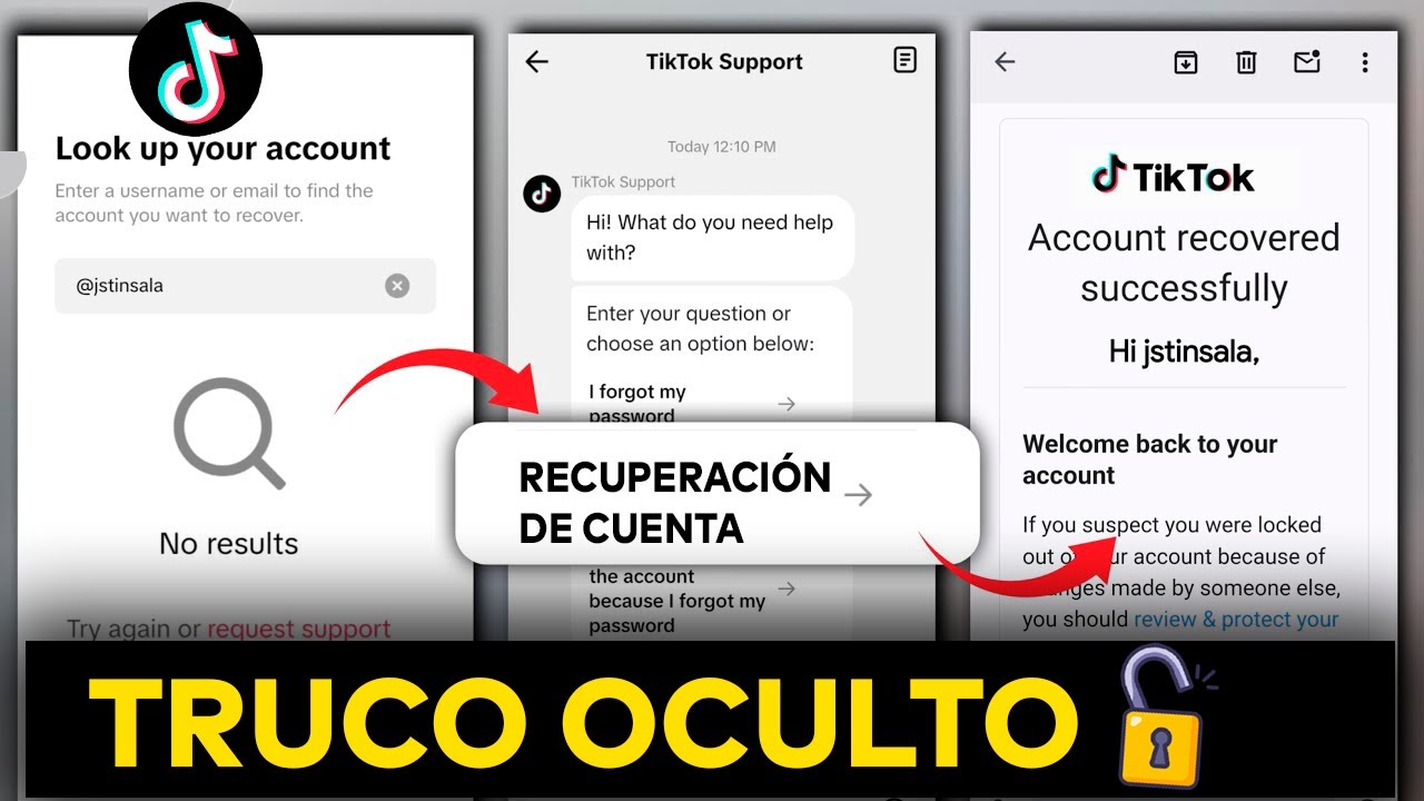 Recupera tu Cuenta de TikTok Sin Tener Contraseña ni Correo ✅ NUEVO METODO