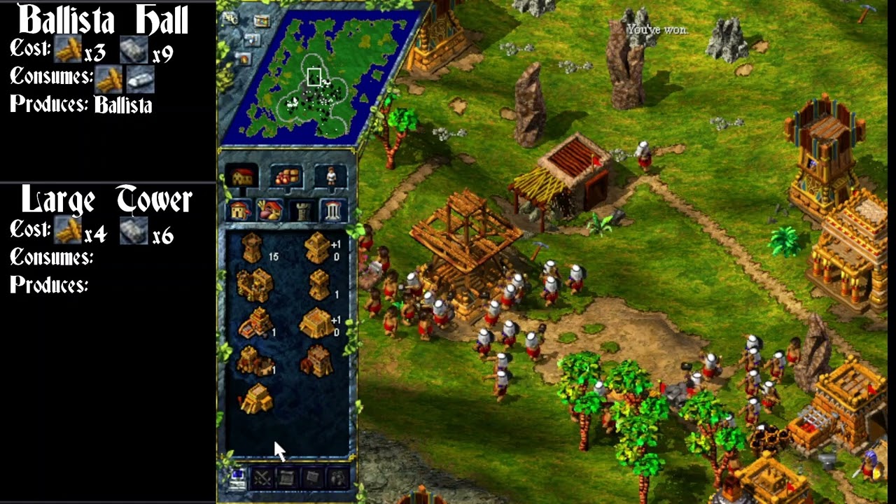Settlers 3 - Ballista Hall & Large Tower - Egypt