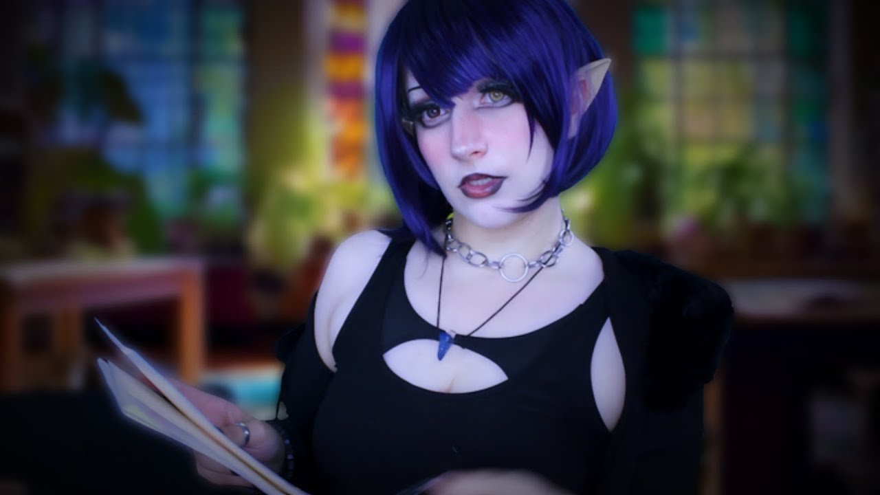 Psychedelic Trip with Weird Elf Girl | Trippy Visuals | ASMR RP