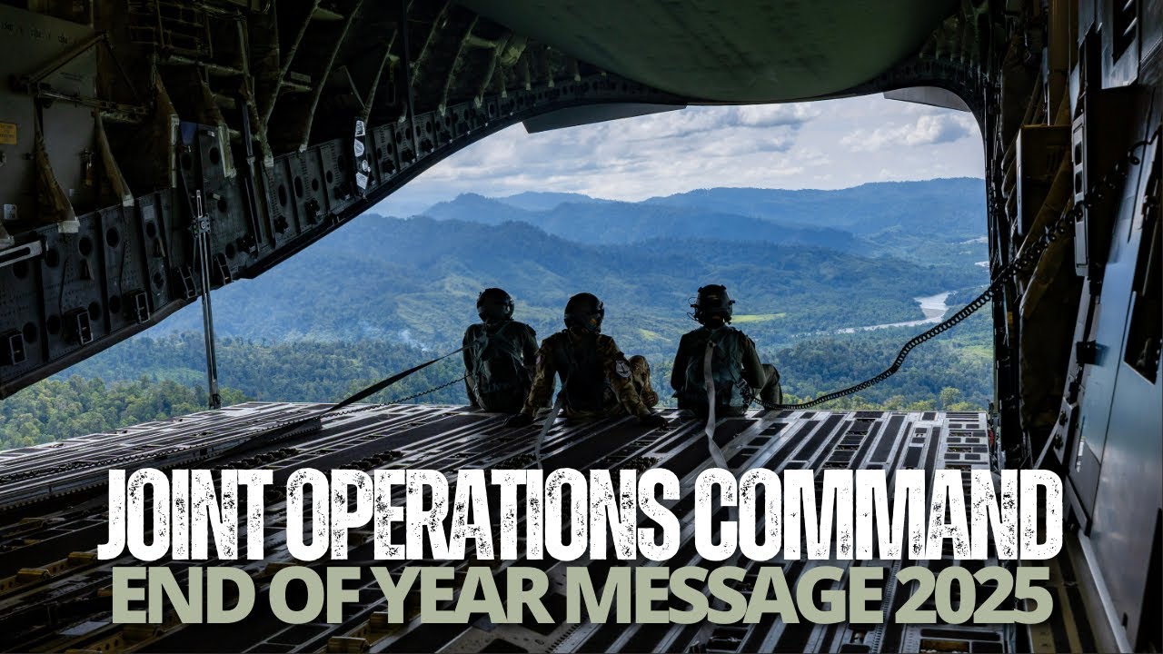 ADF | Chief of Joint Operations End of Year Message 2025