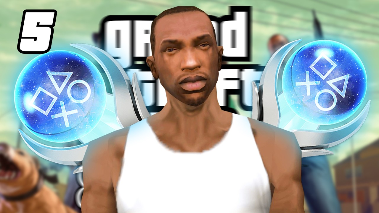 a PLATINA do GTA SAN ANDREAS #5 - PS5