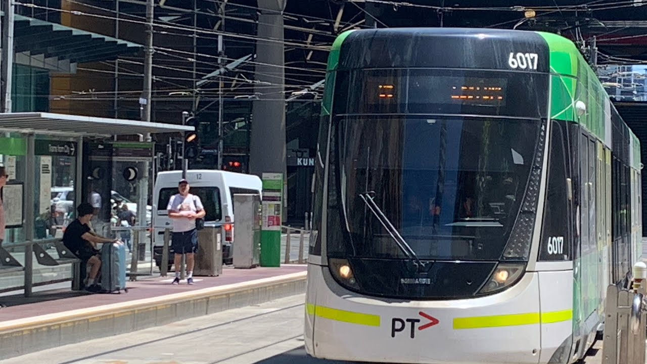 Yarra trams Preston E1.6017 on route 96 To East Brunswick