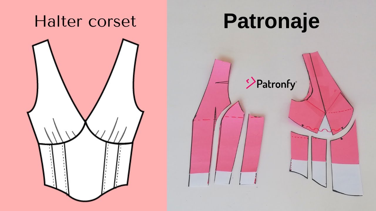 267.- Corset halter | Corte imperio