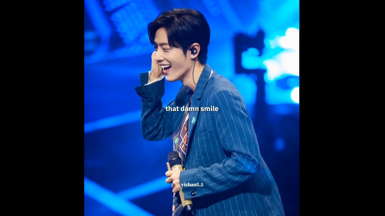 that smile 🙃😊 #xiaozhan #xiao #yizhan #bjyx #bjyxszd