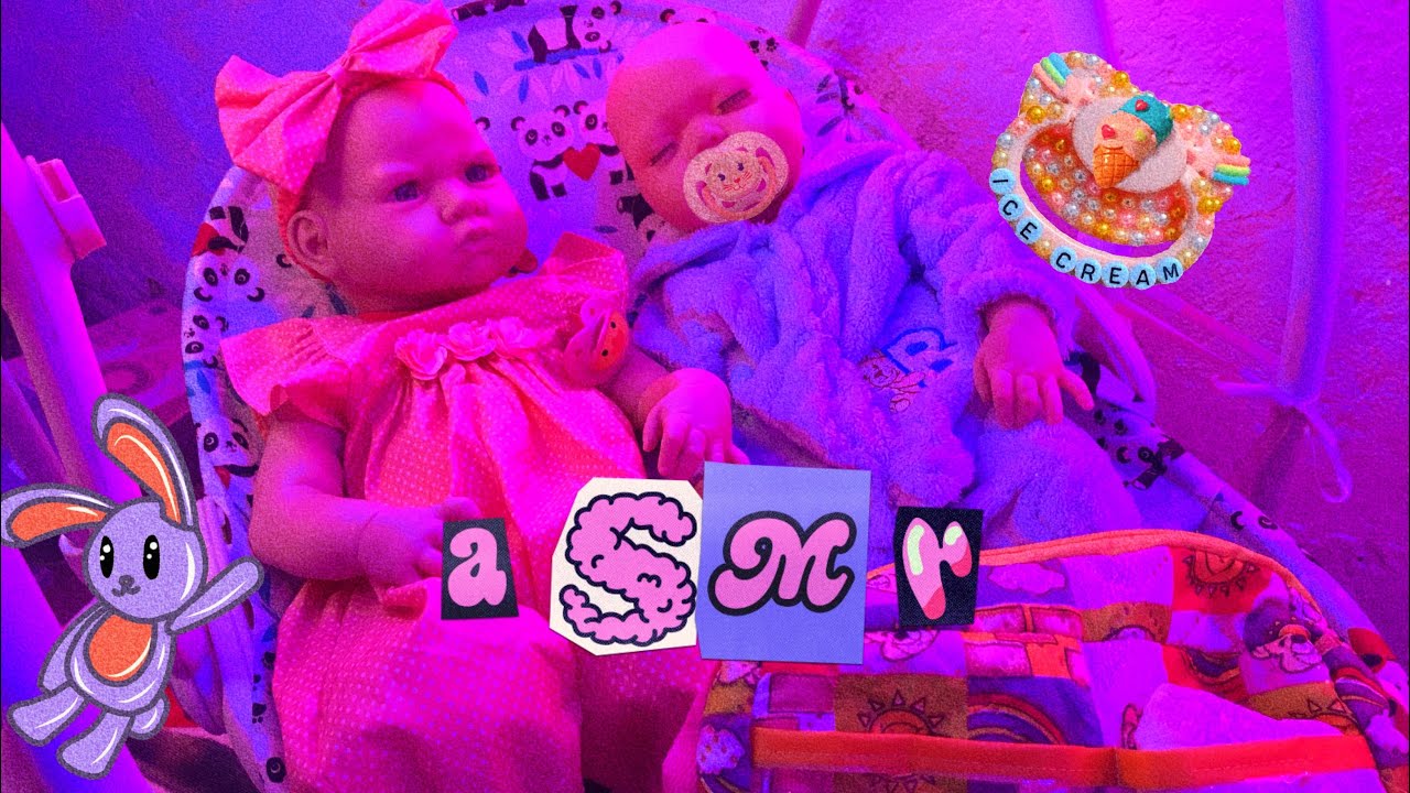 Sonidos relajantes con muñecos 🍼🧸 | Andrea ASMR 🦋