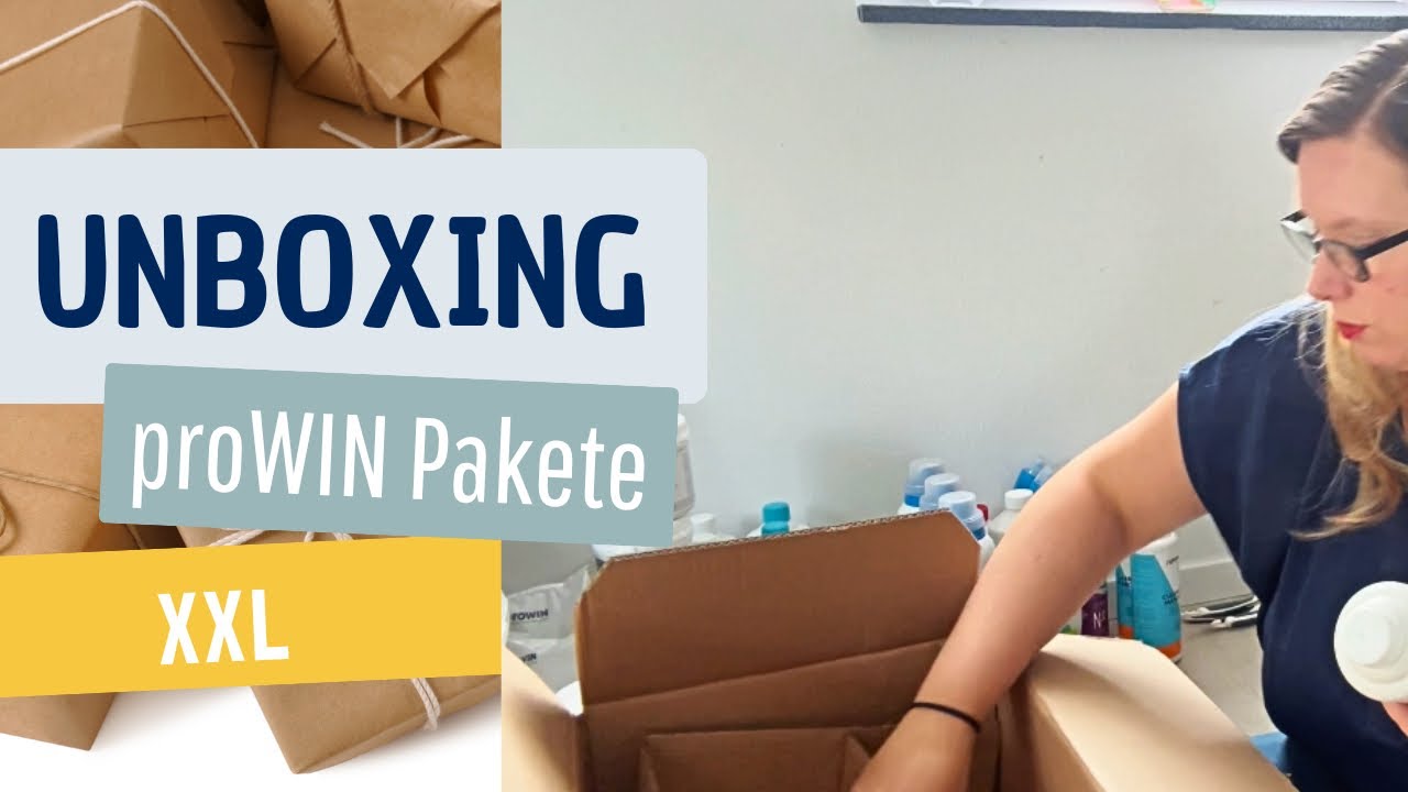 Großes XXL Unboxing proWIN Pakete