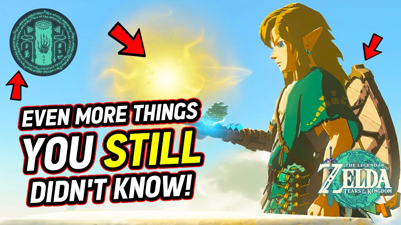 9 MORE Tips & Tricks You Must Know in Zelda Tears of the Kingdom!