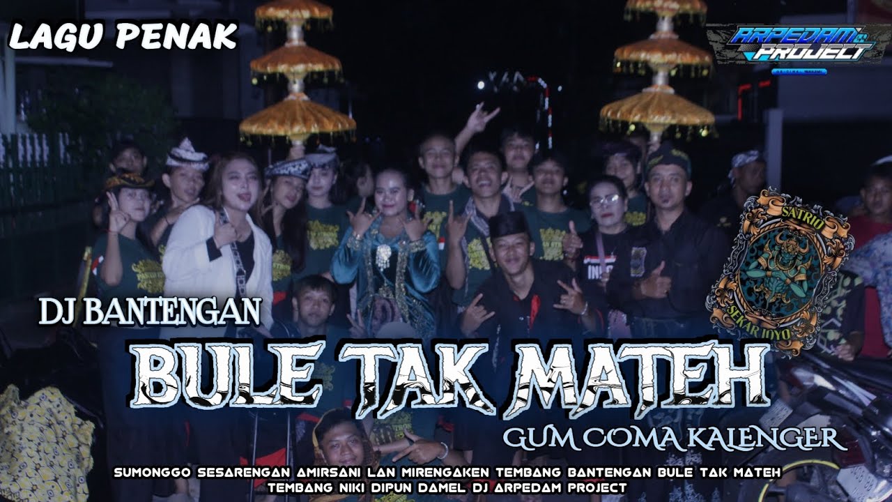DJ BANTENGAN‼️ | BULE TAK MATEH | VIRAL TIKTOK TEMBANG NIKI DIPUN DAMEL @arpedamproject 