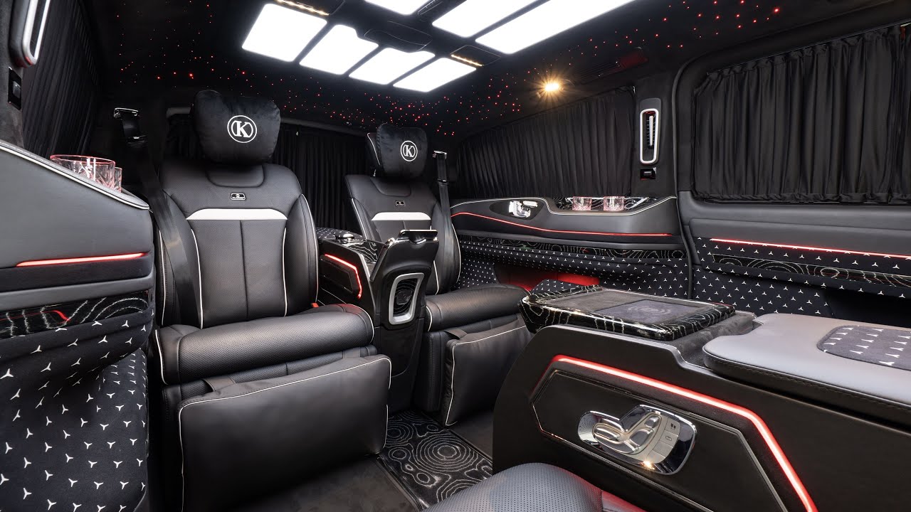 Mercedes-Benz V-Klasse V300 KLASSEN Luxus VIP VAN - V-Klasse 2024 - V-VIP Trennwand | MVE_1675
