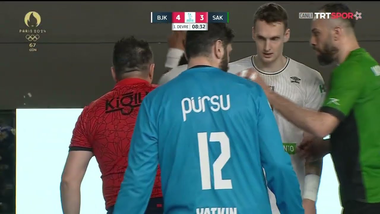 Erkekler Süper Ligi Final Serisi 1. Maç - Beşiktaş Safi Çimento - Sakarya BBSK