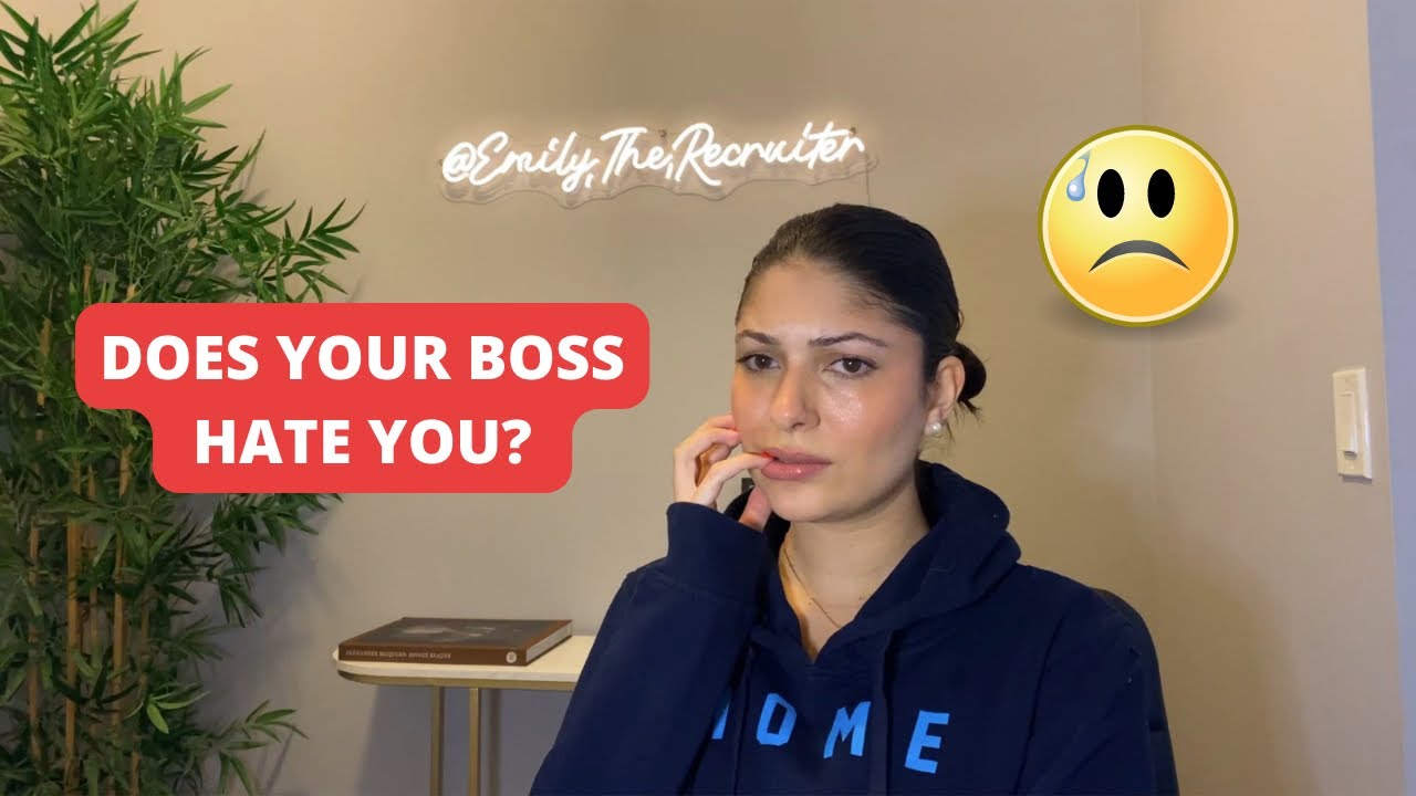 How To Deal With a BAD Boss At Work😩