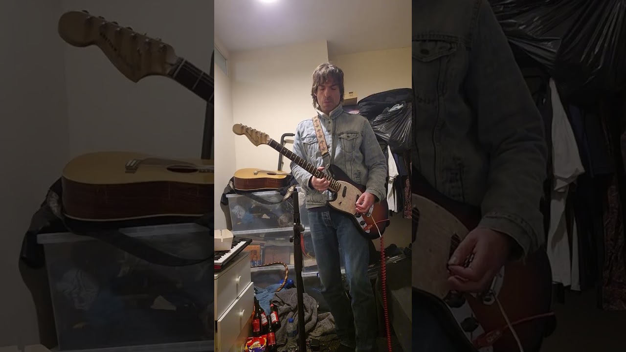 Jammakid420- weird #jam #guitar #fendermustang 
