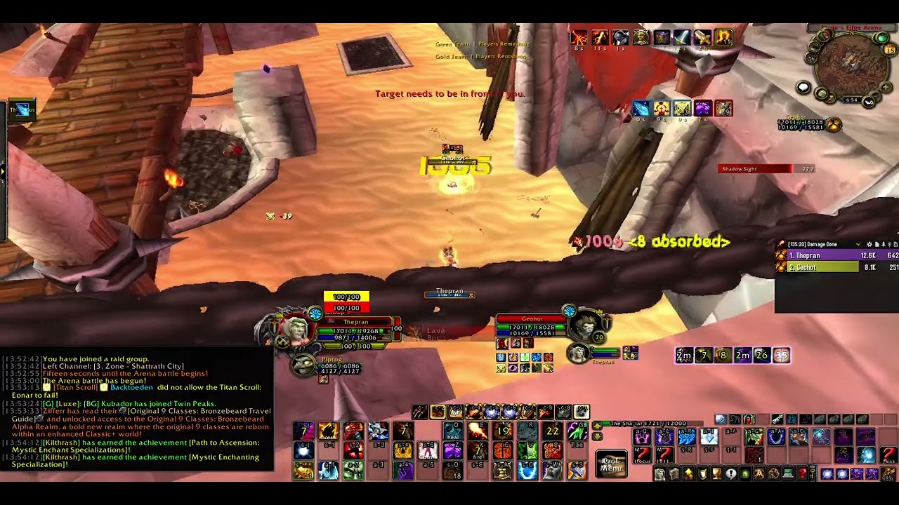 Thepran 1v1 arena vs zealot Onetrickpony 