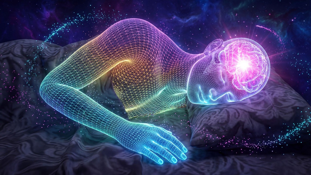 432Hz + 963Hz + 528Hz + 852Hz |The Deepest Healing Sleep: Whole Body Regeneration, Remove Insomnia