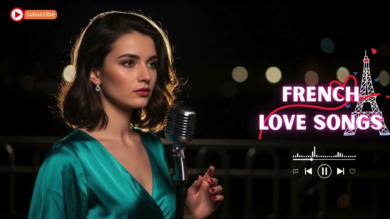Romantic French Music 💕 Beautiful Paris Love Songs for Healing Calm