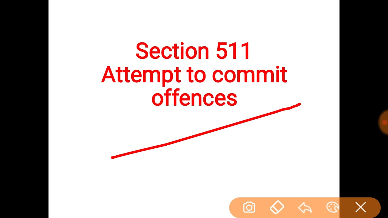 Section 511 | IPC | attempt to commit offences