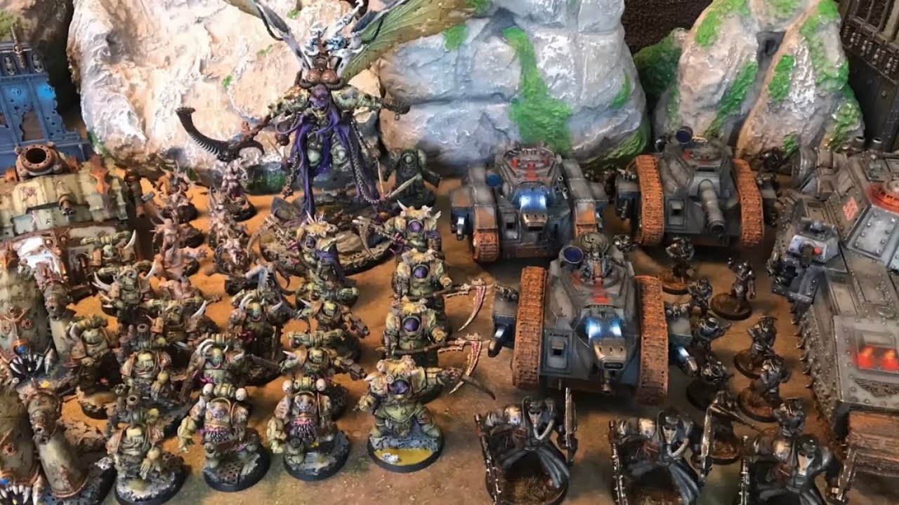 Death Guard vs. Death Korps Of Krieg [Kreuzzug 2020 - 92] Warhammer 40k Battle Report Deutsch