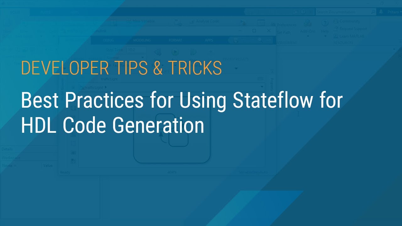 Best Practices for Using Stateflow for HDL Code Generation