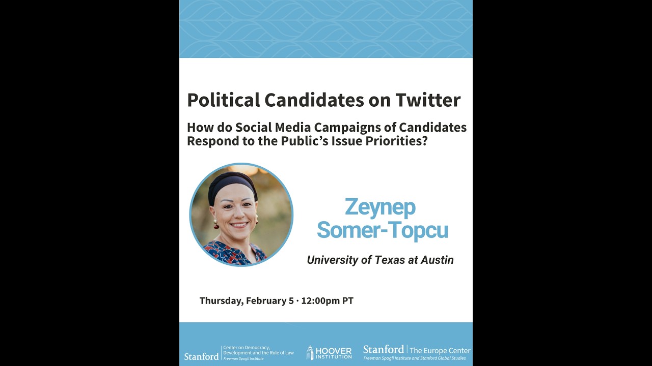 Zeynep Somer Topcu | Political Candidates on Twitter