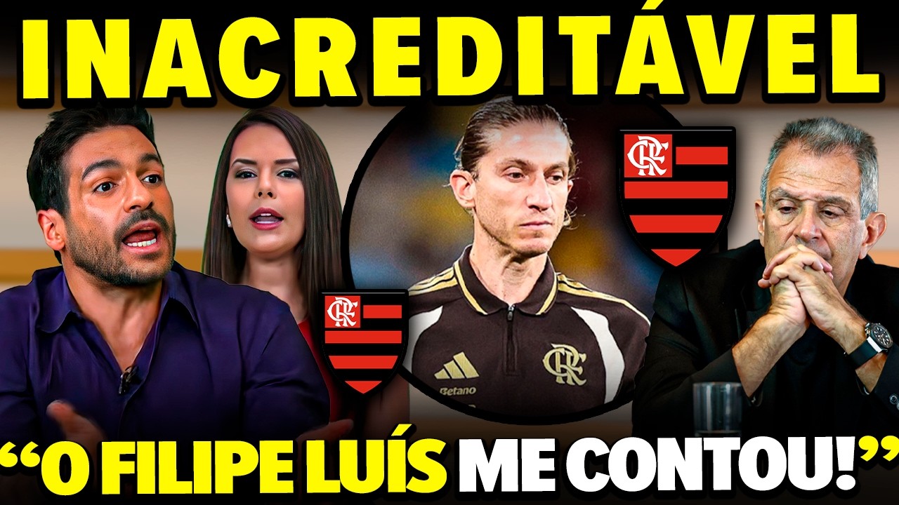 EXCLUSIVO! VENÊ CASAGRANDE REVELA A VERDADE SOBRE A DEMISSÃO E FILIPE LUÍS DO FLAMENGO E EXPÕE TUDO