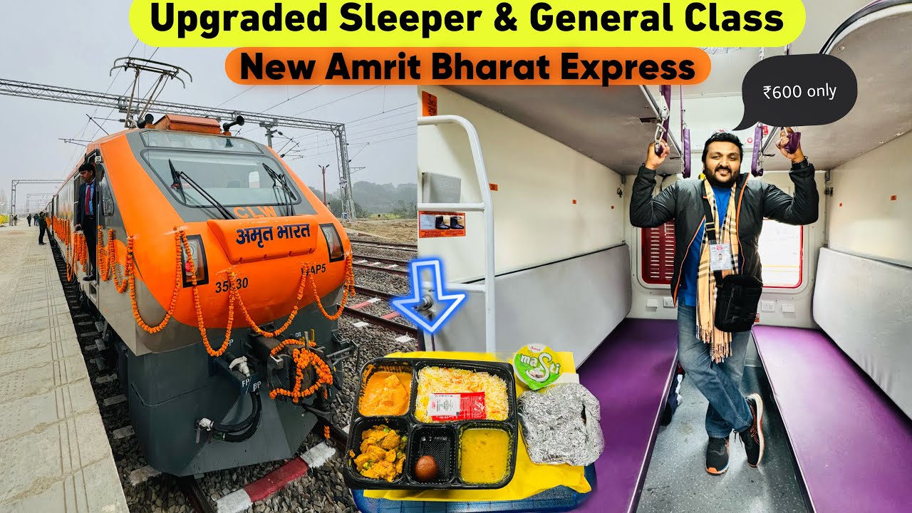New Amrit Bharat Express Upgraded Sleeper & General Class || Bihar ki Special Train with FEATURES