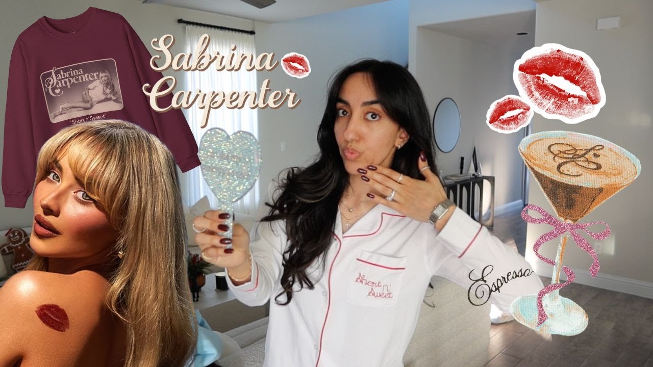 Trying Sabrina Carpenter’s Short & Sweet Tour Merch + Online Store Haul! | Review & Try-On
