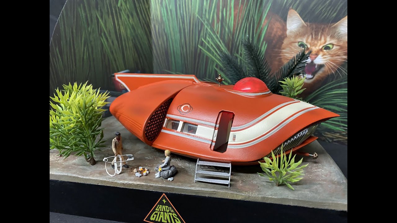 Land Of The Giants 1/64 Scale Spindrift Diorama Finished